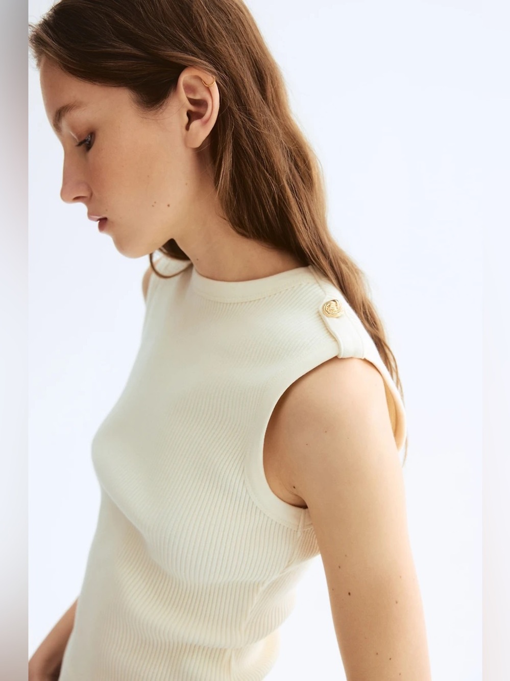 H&M Ribbed Tank Top - Picture 2 of 11